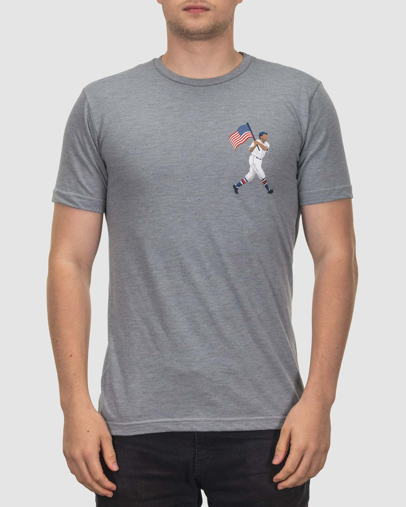 Baseballism Clemente Swinging Flag Medium