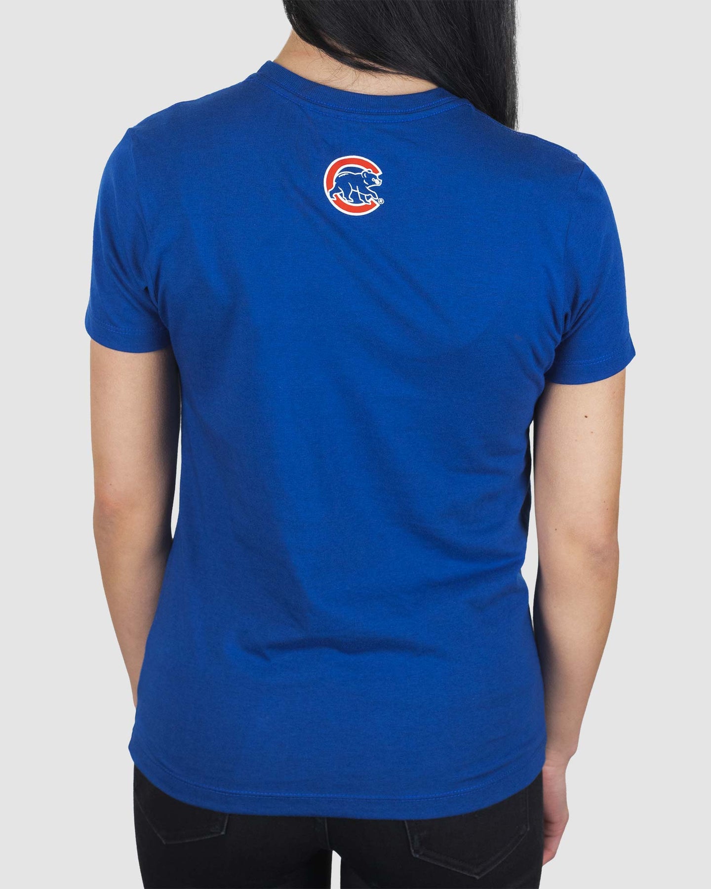 Chicago Cubs Baseball Love Tee Shirt Women's Medium / Royal Blue