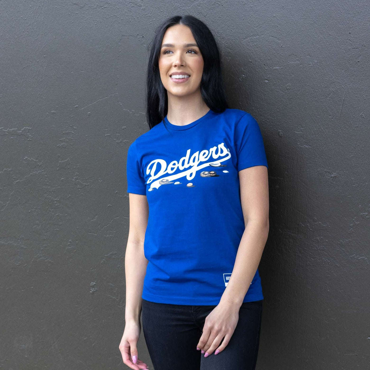 Snoopy Los Angeles Dodgers Peace Love Dodgers Shirt - Peanutstee