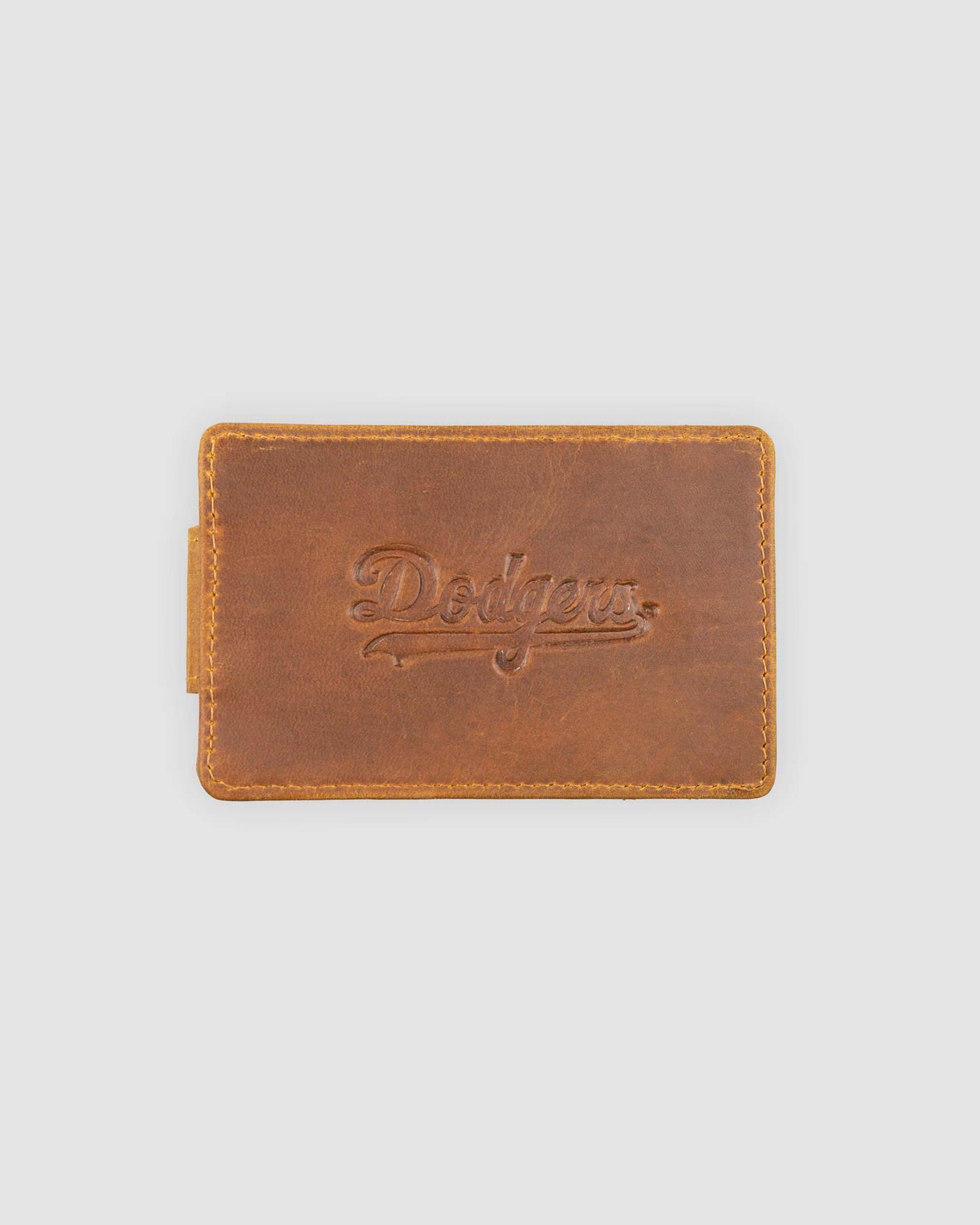 Flag Man Glove Leather Money Clip Wallet - Los Angeles Dodgers - Baseballism Online