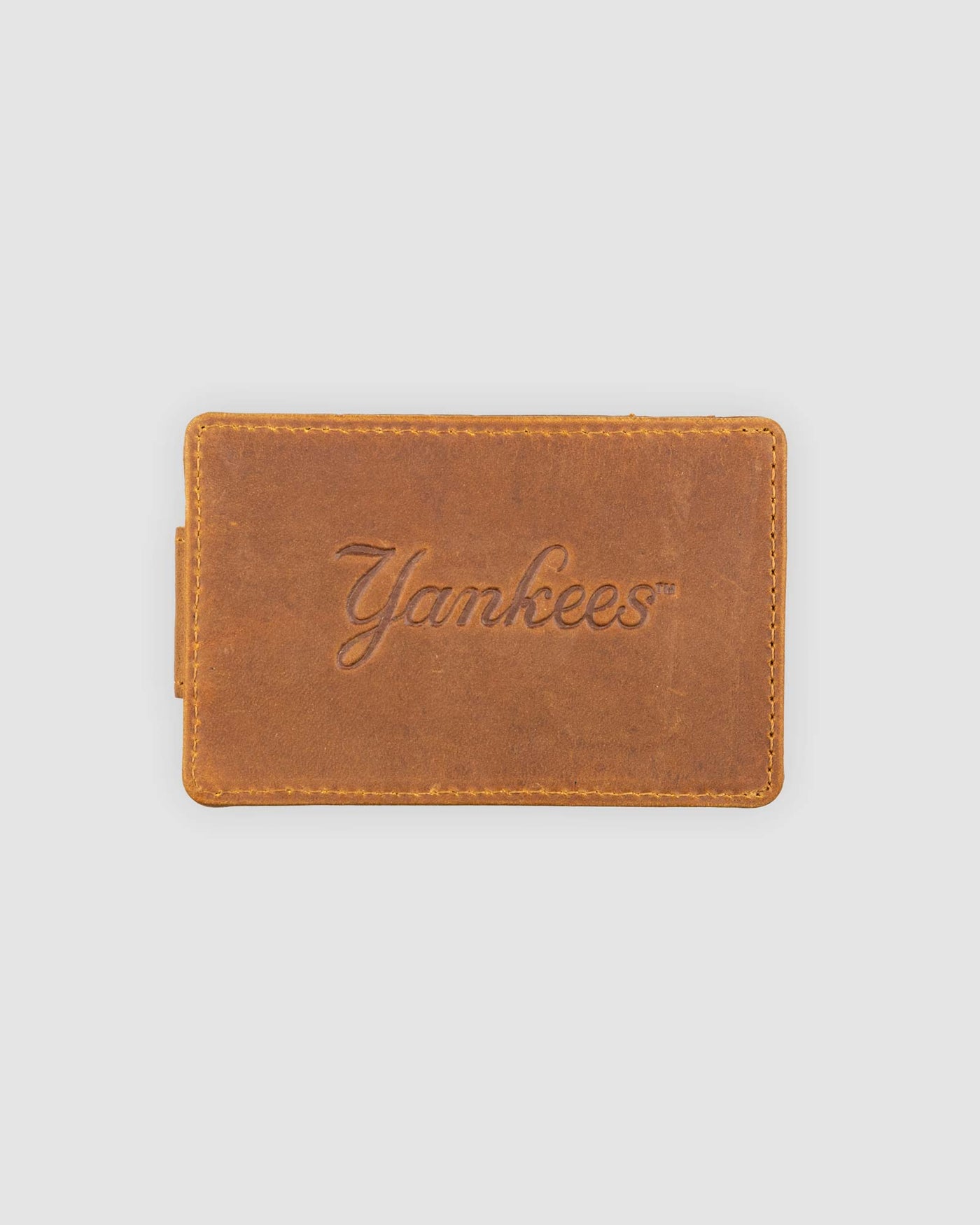 Flag Man Glove Leather Money Clip Wallet - New York Yankees - Baseballism Online