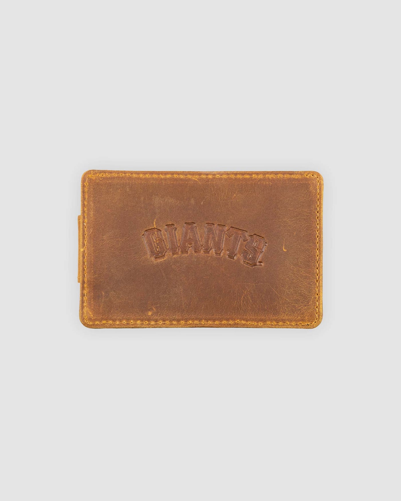 Flag Man Glove Leather Money Clip Wallet - San Francisco Giants - Baseballism Online