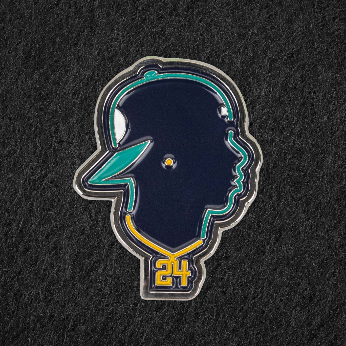 Pin of the Month - April 2023 - Junior's Silhouette - Baseballism Online