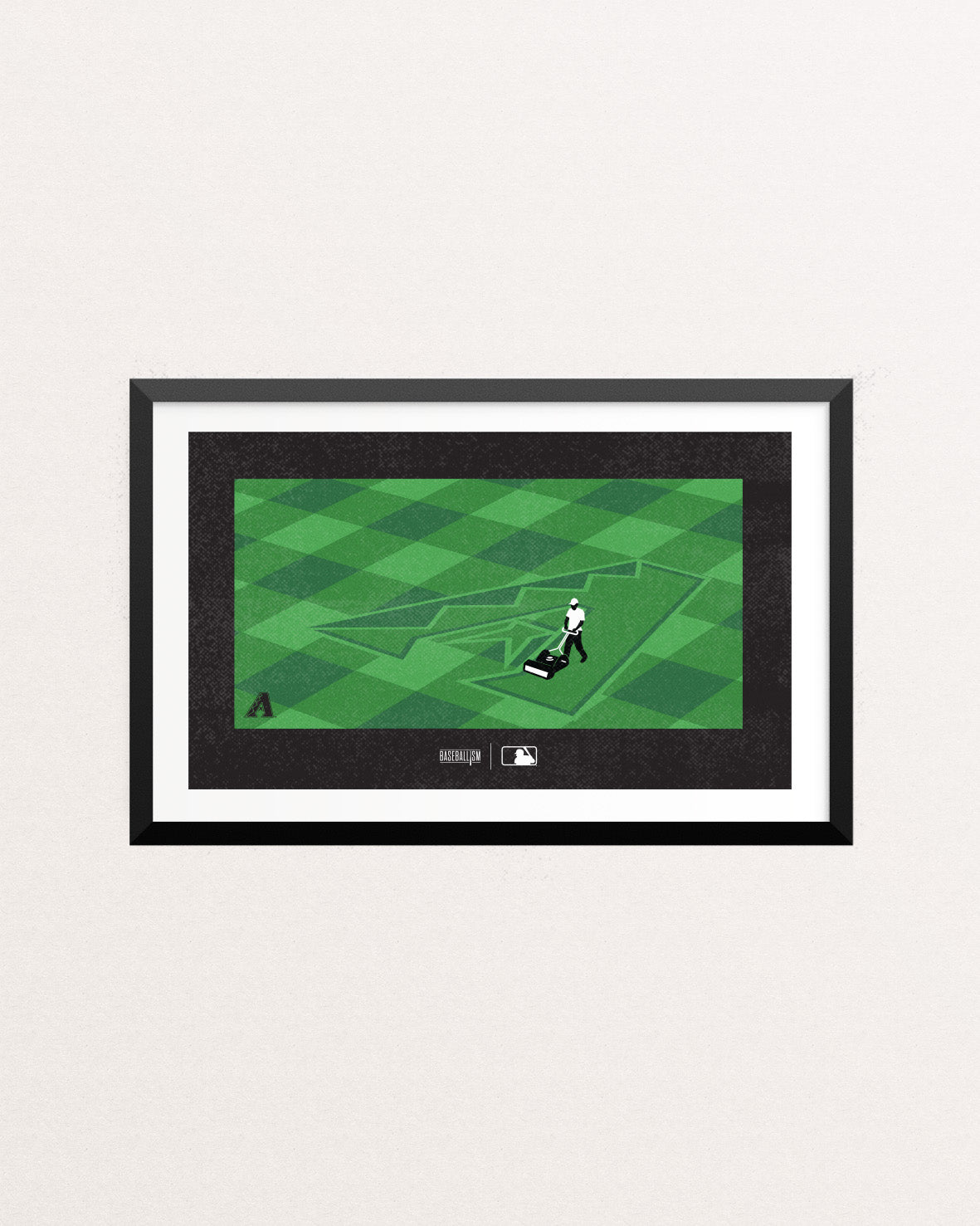 Groundskeeper 18x12 Poster - Arizona Diamondbacks - Baseballism Online