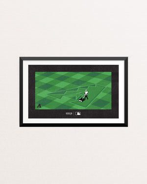 Groundskeeper 18x12 Poster - Arizona Diamondbacks - Baseballism Online