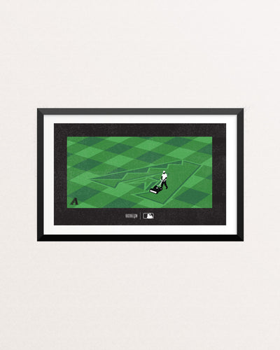 Groundskeeper 18x12 Poster - Arizona Diamondbacks - Baseballism Online