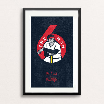 The Man 18x12 - Stan Musial Collection - Baseballism Online