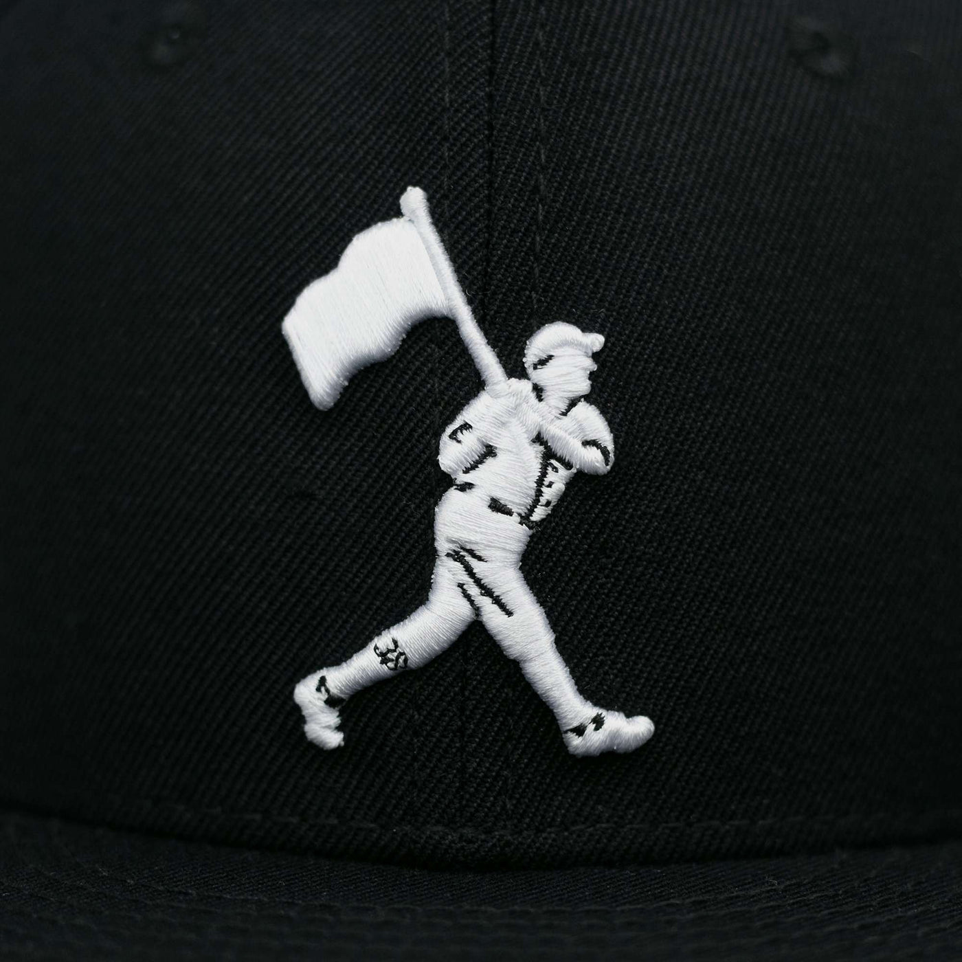 Silhouette Cap - Black and White (BRL) - Baseballism Online