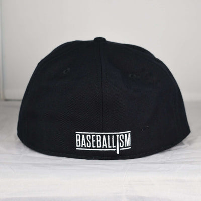 Silhouette Cap - Black and White (BRL) - Baseballism Online