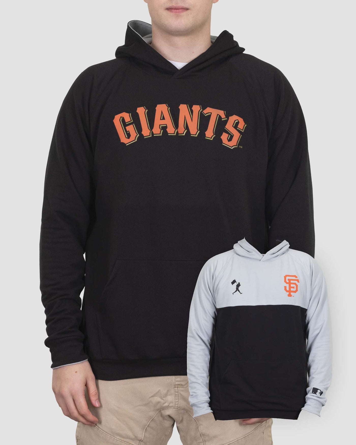 Double Play Reversible Hoodie - San Francisco Giants - Baseballism Online