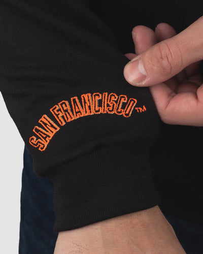 Outfield Fence Hoodie - San Francisco Giants - Baseballism Online