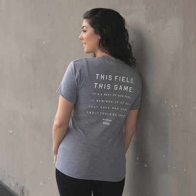 Field of Dreams - This Field - Women's Warm-Up Tee - Baseballism Online