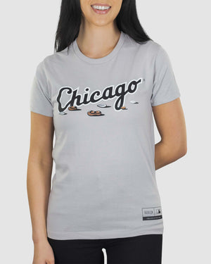 Get Your Peanuts! Women's Warm-Up Tee - Chicago White Sox - Baseballism Online