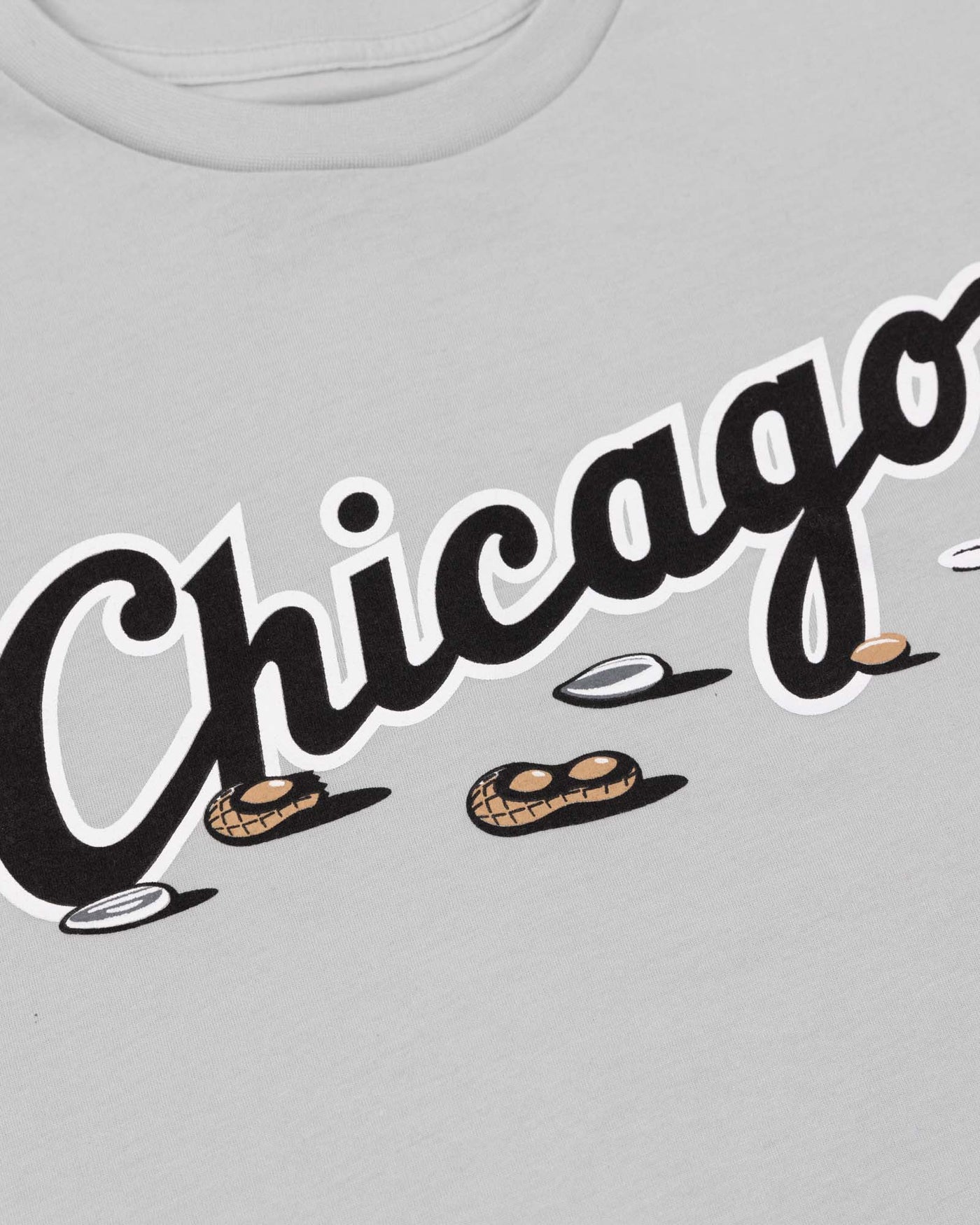 Get Your Peanuts! Women's Warm-Up Tee - Chicago White Sox - Baseballism Online