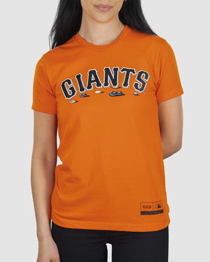 Get Your Peanuts! Women's Warm-Up Tee - San Francisco Giants - Baseballism Online